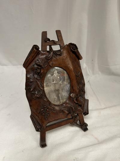 1900s Pear wood picture frame