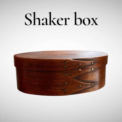 1900s shaker box stamped