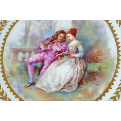 1907 Cabninet Plate T V France