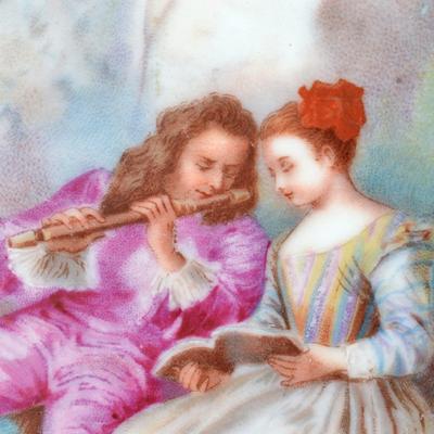 1907 Cabninet Plate T V France