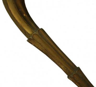 1910S CONSOLE WITH MATCHING MIRROR