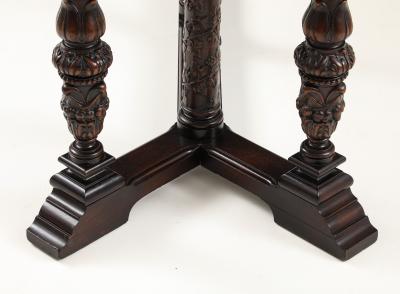 1920s French Walnut Dining Or Conference Table