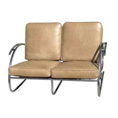 1925 Art Deco Paris Expo Machine Age Modernist Streamline Sofa Settee