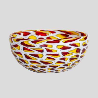 1930 s Italian Murano Murrine glass bowl