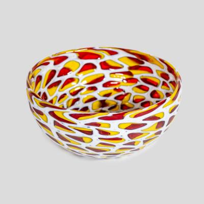 1930 s Italian Murano Murrine glass bowl