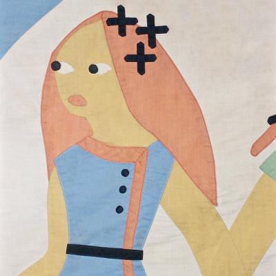 1930 s Modernist Child s Quilt