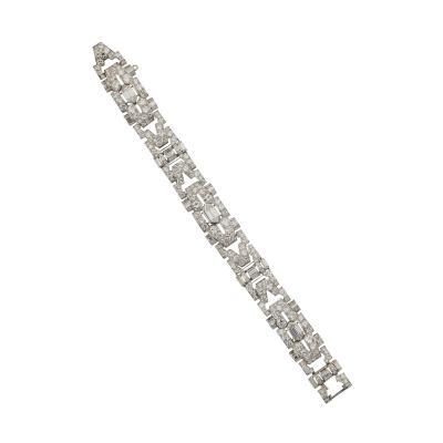 1930s Art Deco Diamond Bracelet