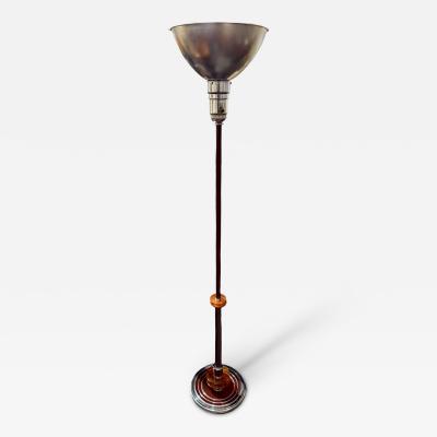 1930s Art Deco Modernist Floor Lamp