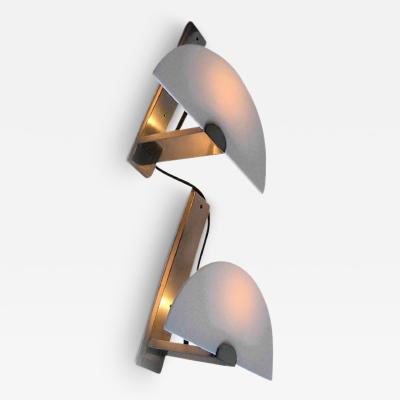 1930s French Modernist Art Deco Sconces Pair