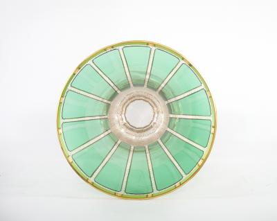 1930s Large Moser Glass Decorative Vase