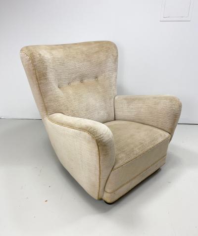 1930s Large Scale Danish Lounge Chair