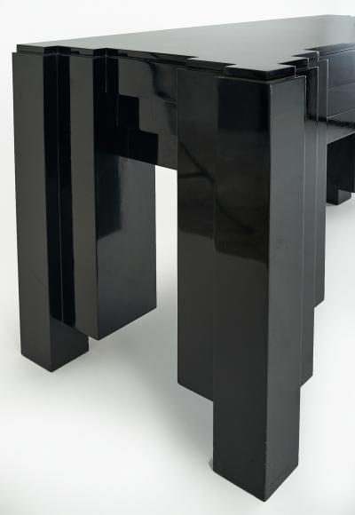 1930s Paul Frankl Inspired Skyscraper Console or Entry Table