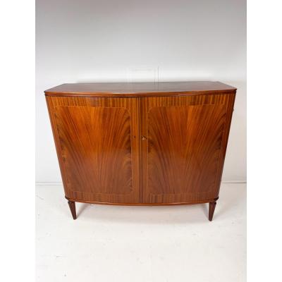 1930s Swedish Cabinet With Decorative Inlay