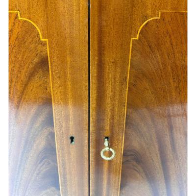 1930s Swedish Cabinet With Decorative Inlay