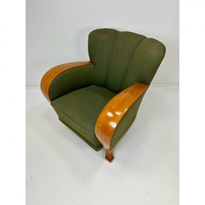 1930s Swedish Lounge Chair