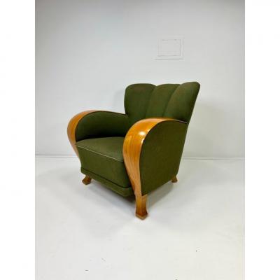 1930s Swedish Lounge Chair
