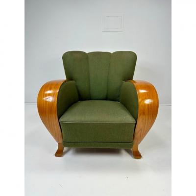 1930s Swedish Lounge Chair