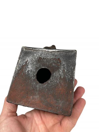 1934 s Ceramic head sculpture signed Koos Van Der Kaay