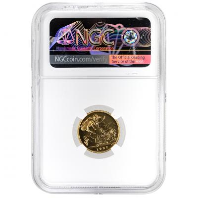 1937 1 2 Sovereign NGC PF64 George VI