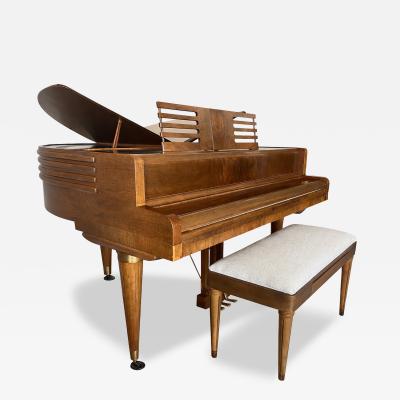 1937 Art Deco Wurlitzer Butterfly Baby Grand Piano for Sale Style 1411