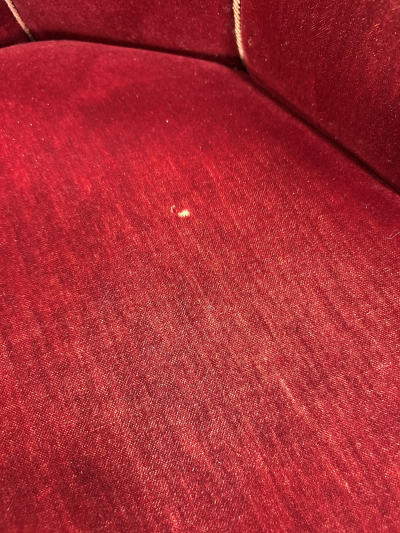 1940 s Curved Danish Sofa