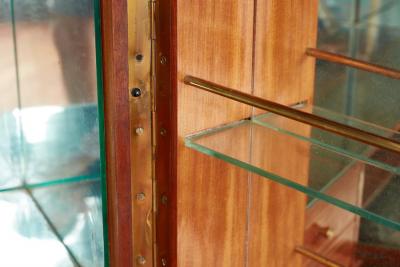 1940S ITALIAN MAHOGANY BAR CABINET