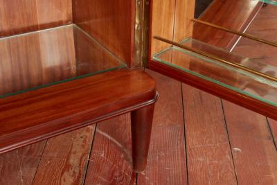 1940S ITALIAN MAHOGANY BAR CABINET
