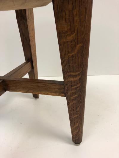 1940s French Oak Stools