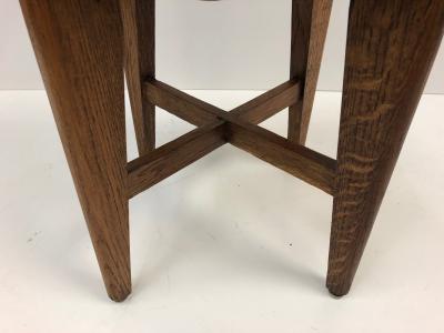 1940s French Oak Stools