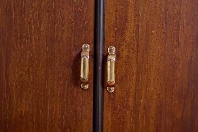 1940s Italian Rosewood Bar Cabinet