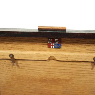 1940s Italian wooden Game box