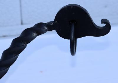 1940s Large Sea Horse Andirons