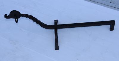 1940s Large Sea Horse Andirons