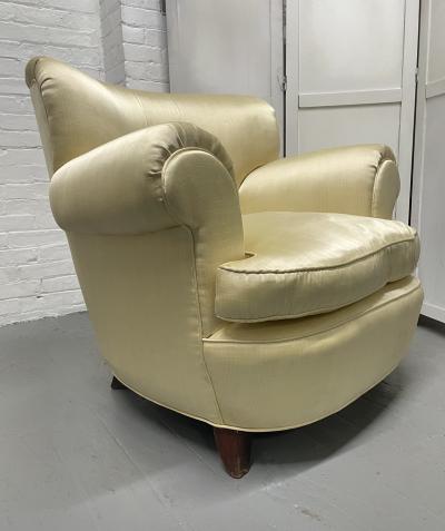 1940s Pair of French Lounge Chairs