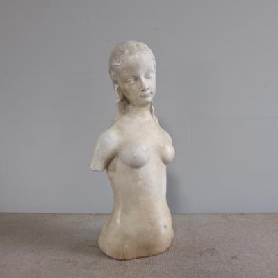 1940s Plaster Figure France