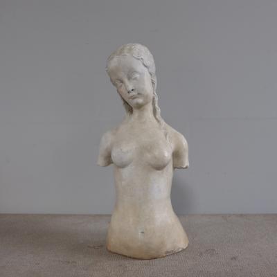 1940s Plaster Figure France