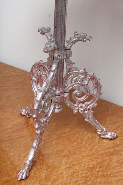 1940s Silver Leaves Wrought Iron Tables