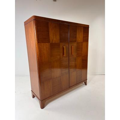 1940s Swedish Mahogany Cabinet