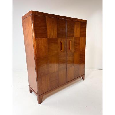 1940s Swedish Mahogany Cabinet