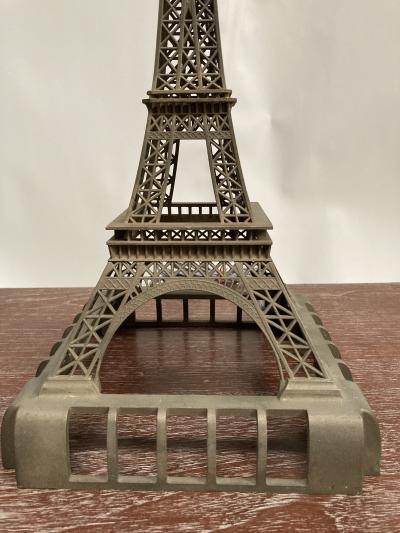 1940s metal Eiffel tower lamp