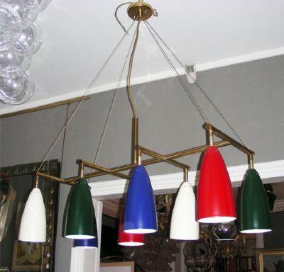 1950 1960 Italian chandelier