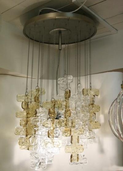 1950S ITALIAN DESIGN CEILING LIGHT