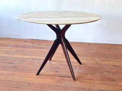 1950S ITALIAN MARBLE CENTER TABLE