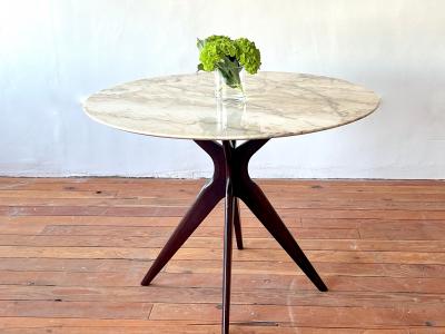 1950S ITALIAN MARBLE CENTER TABLE