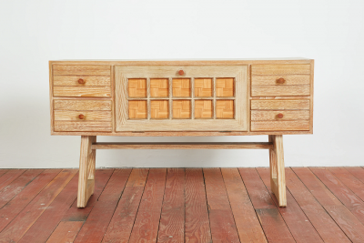 1950S ITALIAN OAK SIDEBOARD