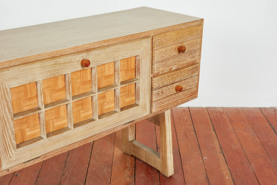 1950S ITALIAN OAK SIDEBOARD