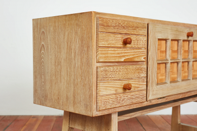 1950S ITALIAN OAK SIDEBOARD