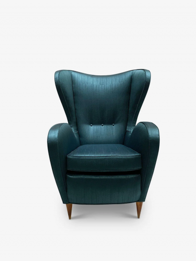 1950S ITALIAN WINGBACK CHAIRS