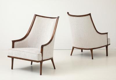 1950s American Design Sculptural Armchairs