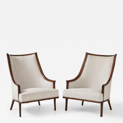 1950s American Design Sculptural Armchairs